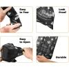 imageBest Pet Supplies Poop Bags for Dogs 50 PostConsumer Recycled Content dog waste bags on rolls fits all poop bag holders for leashes  150 Count Assorted Colors ScentedGRS Black