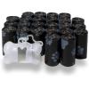 imageBest Pet Supplies Poop Bags for Dogs 50 PostConsumer Recycled Content dog waste bags on rolls fits all poop bag holders for leashes  150 Count Assorted Colors ScentedBlack
