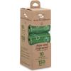 imageBest Pet Supplies Poop Bags for Dogs 50 PostConsumer Recycled Content dog waste bags on rolls fits all poop bag holders for leashes  150 Count Assorted Colors ScentedGreen Unscented
