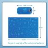imageBest Pet Supplies Poop Bags for Dogs 50 PostConsumer Recycled Content dog waste bags on rolls fits all poop bag holders for leashes  150 Count Assorted Colors ScentedBlue Unscented