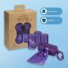 imageBest Pet Supplies Poop Bags for Dogs 50 PostConsumer Recycled Content dog waste bags on rolls fits all poop bag holders for leashes  150 Count Assorted Colors ScentedPurple Lavender Scented