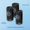 imageBest Pet Supplies Poop Bags for Dogs 50 PostConsumer Recycled Content dog waste bags on rolls fits all poop bag holders for leashes  150 Count Assorted Colors ScentedBlack