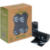 imageBest Pet Supplies Poop Bags for Dogs 50 PostConsumer Recycled Content dog waste bags on rolls fits all poop bag holders for leashes  150 Count Assorted Colors ScentedGRS Black