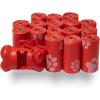 imageBest Pet Supplies Poop Bags for Dogs 50 PostConsumer Recycled Content dog waste bags on rolls fits all poop bag holders for leashes  150 Count Assorted Colors ScentedRed