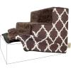 imageBest Pet Supplies Foam Pet Steps Cover for Small Dogs and Cats Portable Ramp Stairs for Couch Sofa and High Bed Climbing Cover Only  Brown Lattice 5Step Cover OnlyBrown Lattice Print