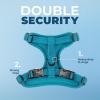 imageVoyager Escape Proof Cat Harness and Leash Set with Reflective Stitching Neoprene Handle 5ft  Supports Small Medium and Large Cats Kittens for Walking by Best Pet Supplies  BTRoyal Blue XSTurquoise 327