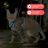 imageVoyager Escape Proof Cat Harness and Leash Set with Reflective Stitching Neoprene Handle 5ft  Supports Small Medium and Large Cats Kittens for Walking by Best Pet Supplies  Black XXSRoyal Blue 327