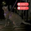 imageVoyager Escape Proof Cat Harness and Leash Set with Reflective Stitching Neoprene Handle 5ft  Supports Small Medium and Large Cats Kittens for Walking by Best Pet Supplies  Black XXSPurple 327