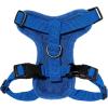 imageVoyager Escape Proof Cat Harness and Leash Set with Reflective Stitching Neoprene Handle 5ft  Supports Small Medium and Large Cats Kittens for Walking by Best Pet Supplies  Black XXSHarness Leash Set Royal Blue