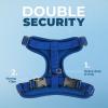 imageVoyager Escape Proof Cat Harness and Leash Set with Reflective Stitching Neoprene Handle 5ft  Supports Small Medium and Large Cats Kittens for Walking by Best Pet Supplies  Black XXSRoyal Blue 327