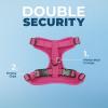 imageVoyager Stepin Lock Adjustable Cat Harness w Cat Leash Combo Set with Neoprene Handle 5ft  Supports Small Medium and Large Breed Cats by Best Pet Supplies  Red XSFuchsia 327