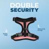 imageVoyager Stepin Lock Adjustable Cat Harness w Cat Leash Combo Set with Neoprene Handle 5ft  Supports Small Medium and Large Breed Cats by Best Pet Supplies  Red XSBlack TrimPink 327
