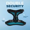 imageVoyager Stepin Lock Adjustable Cat Harness w Cat Leash Combo Set with Neoprene Handle 5ft  Supports Small Medium and Large Breed Cats by Best Pet Supplies  Red XSBlack TrimTurquoise 327