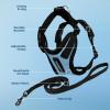 imageVoyager Stepin Lock Pet Harness  All Weather Mesh Adjustable Step in Harness for Cats by Best Pet Supplies  Pink XXSHarness Leash Set Baby BlueBlack Trim