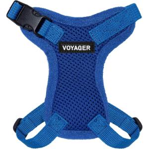 imageVoyager Stepin Lock Pet Harness  All Weather Mesh Adjustable Step in Harness for Cats by Best Pet Supplies  Pink XXSHarness Leash Set Royal Blue