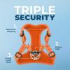 imageBest Pet Supplies Voyager Adjustable Dog Vest Harness Breathable No Pull Harness for Small Medium Large Dogs Heavy Duty Harness Easy Stepin Reflective Stripes  Lavender M Chest 1721quotHarness Orange