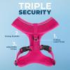 imageBest Pet Supplies Voyager Adjustable Dog Vest Harness Breathable No Pull Harness for Small Medium Large Dogs Heavy Duty Harness Easy Stepin Reflective Stripes  Lavender M Chest 1721quot220 Style Fuchsia