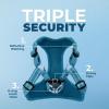 imageBest Pet Supplies Voyager Adjustable Dog Vest Harness Breathable No Pull Harness for Small Medium Large Dogs Heavy Duty Harness Easy Stepin Reflective Stripes  Lavender M Chest 1721quotHarness Leash Set Turquoise