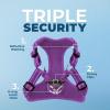 imageBest Pet Supplies Voyager Adjustable Dog Vest Harness Breathable No Pull Harness for Small Medium Large Dogs Heavy Duty Harness Easy Stepin Reflective Stripes  Lavender M Chest 1721quotHarness Leash Set Purple