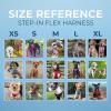 imageBest Pet Supplies Voyager Adjustable Dog Vest Harness Breathable No Pull Harness for Small Medium Large Dogs Heavy Duty Harness Easy Stepin Reflective Stripes  Lavender M Chest 1721quotHarness Leash Set Purple