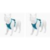 imageVoyager Freestyle 4in1 Dog Harness  Patent Pending Adjustable Webbing Harness with Removable Padding for Small to Large Dogs by Best Pet supplies  Fuchsia LTurquoise