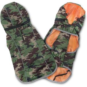 imageVoyager Waterproof Dogs RaincoatRain Poncho by Best Pet Supplies  Camo XLarge chest 30 253AMXLXL
