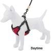 imageBest Pet Supplies Voyager Aerolite No Pull Mesh Dog Harness Reflective Stitching Breathable Harness Adjustable for Walking Training Running Heavy Duty and Durable Beige LHarness Red