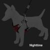 imageBest Pet Supplies Voyager Aerolite No Pull Mesh Dog Harness Reflective Stitching Breathable Harness Adjustable for Walking Training Running Heavy Duty and Durable Beige LHarness Red