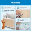 imageBest Pet Supplies Cat Scratcher Replacement Pads  Cardboard Cat Scratcher Pad Relieves Stress Supports Pet Behaviors 3 CountBeige 787 x 158