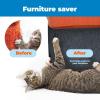 imageBest Pet Supplies Cat Scratcher Replacement Pads  Cardboard Cat Scratcher Pad Relieves Stress Supports Pet Behaviors 3 CountGray 394 x 158