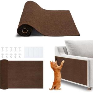 imageBest Pet Supplies Cat Scratcher Replacement Pads  Cardboard Cat Scratcher Pad Relieves Stress Supports Pet Behaviors 3 CountBrown 787 x 158