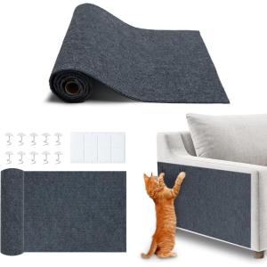 imageBest Pet Supplies Cat Scratcher Replacement Pads  Cardboard Cat Scratcher Pad Relieves Stress Supports Pet Behaviors 3 CountGray 787 x 158
