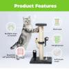 imageBest Pet Supplies Catify Cat Scratcher Fun Interactive Scratchers Claw Safe Furniture Saver Indoor Play Support Natural Cat Behaviors Heavy Duty  GrayGray