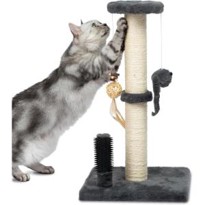 imageBest Pet Supplies Catify Cat Scratcher Fun Interactive Scratchers Claw Safe Furniture Saver Indoor Play Support Natural Cat Behaviors Heavy Duty  GrayGray