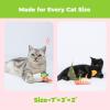 imageCatify by Best Pet Supplies Interactive Cat Toys  Plush MotionActivated ampamp Squeaking Toys with Premium North American Catnip for Indoor Cats ampamp Kittens  Flapping Chick FuchsiaSushi Roll Multicolored