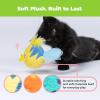 imageCatify by Best Pet Supplies Interactive Cat Toys  Plush MotionActivated ampamp Squeaking Toys with Premium North American Catnip for Indoor Cats ampamp Kittens  Meow Chase PlaysetFluffy Fish Multicolored