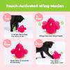 imageCatify by Best Pet Supplies Interactive Cat Toys  Plush MotionActivated ampamp Squeaking Toys with Premium North American Catnip for Indoor Cats ampamp Kittens  Meow Chase PlaysetFlapping Chick Fuchsia