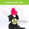 imageCatify by Best Pet Supplies Interactive Cat Toys  Plush MotionActivated ampamp Squeaking Toys with Premium North American Catnip for Indoor Cats ampamp Kittens  Meow Chase PlaysetFlapping Chick Fuchsia